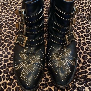 Chloe Susanna Boots with gold studs!!!